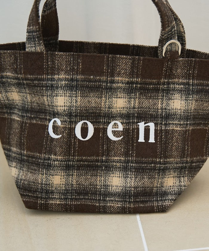 コーエン coen coen ロゴトート S F/W （BEIGE） BEIGE