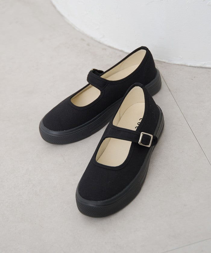 メリージェーンスニーカー BLACK