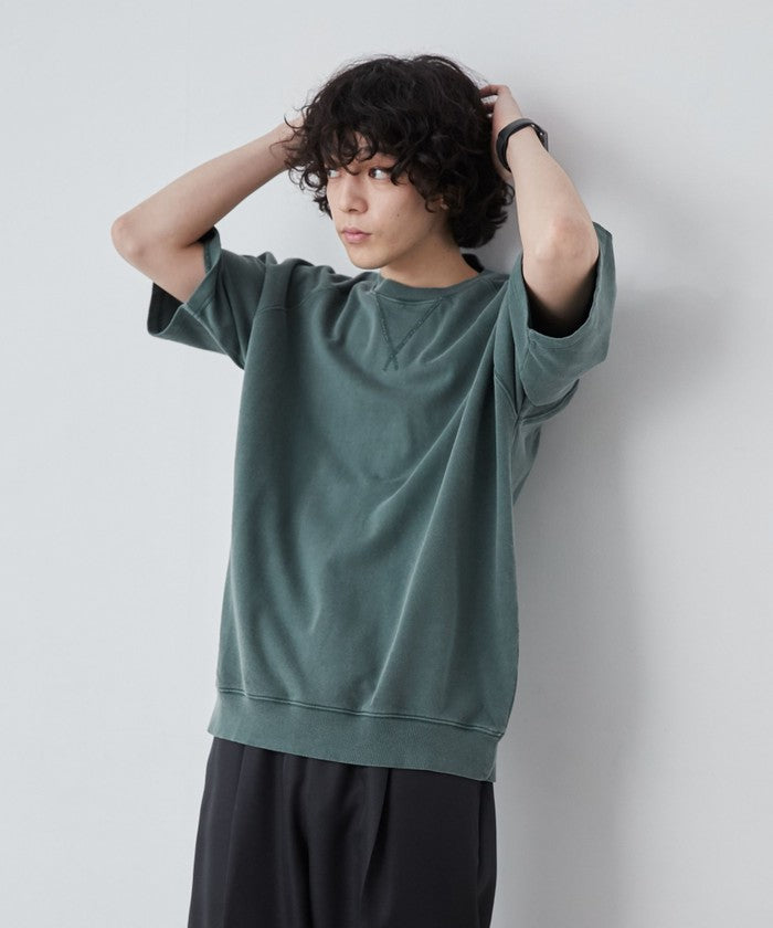 ピグメントスウェットTシャツ