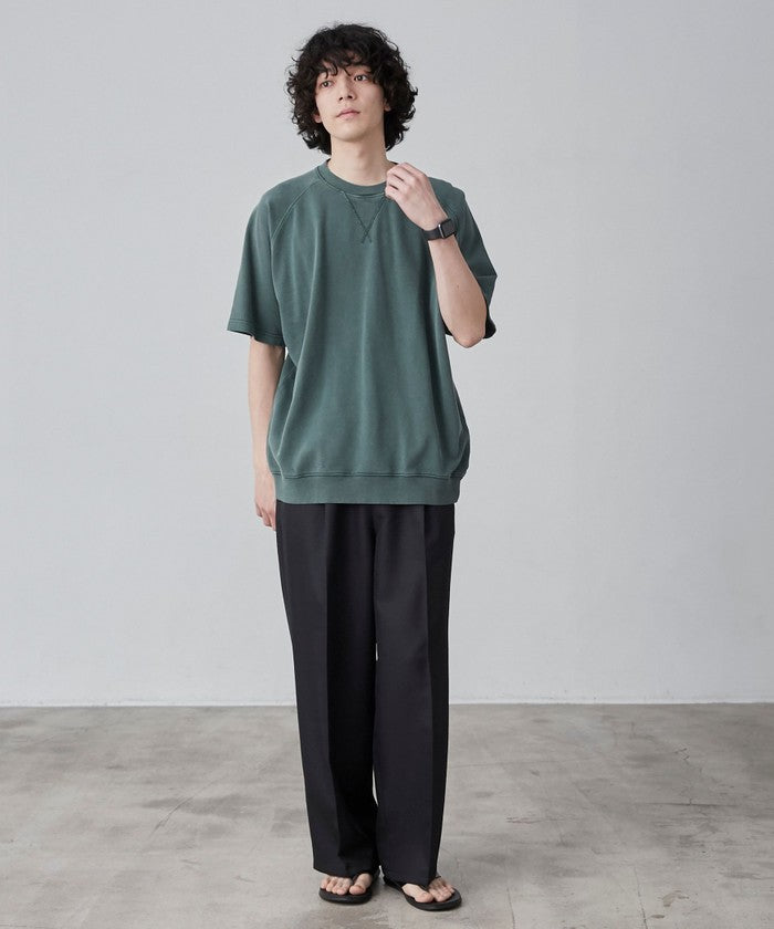 ピグメントスウェットTシャツ