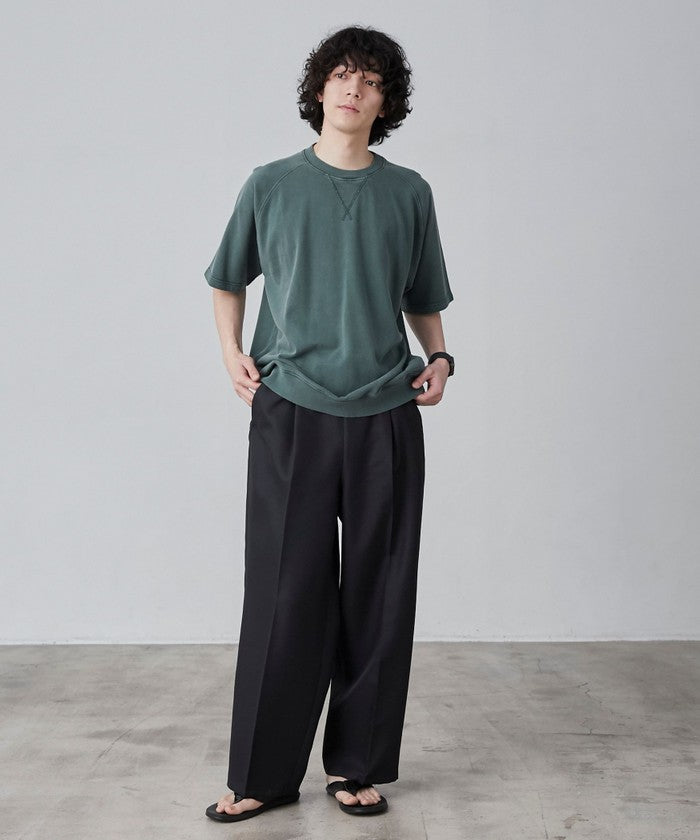 ピグメントスウェットTシャツ