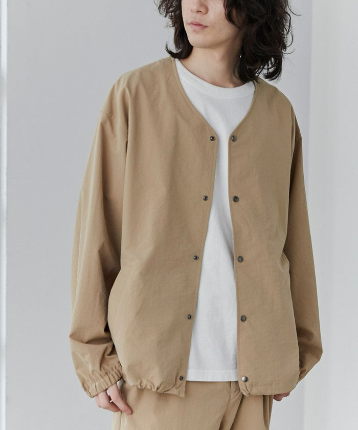 【C.Mt】FUNCTION　NOCOLLAR　BLOUSON,BEIGE