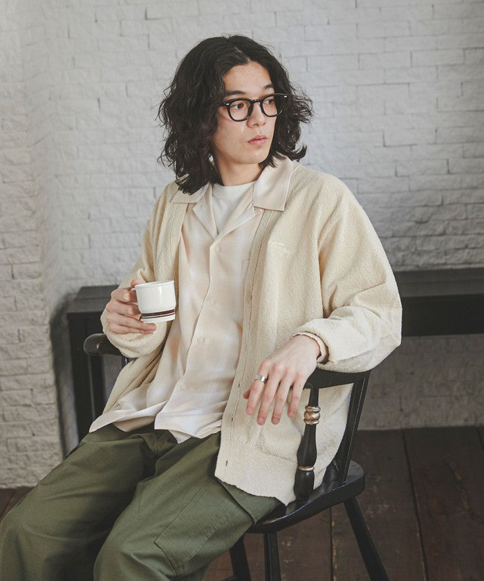 TOWNCRAFT別注ループヤーンニットカーディガン