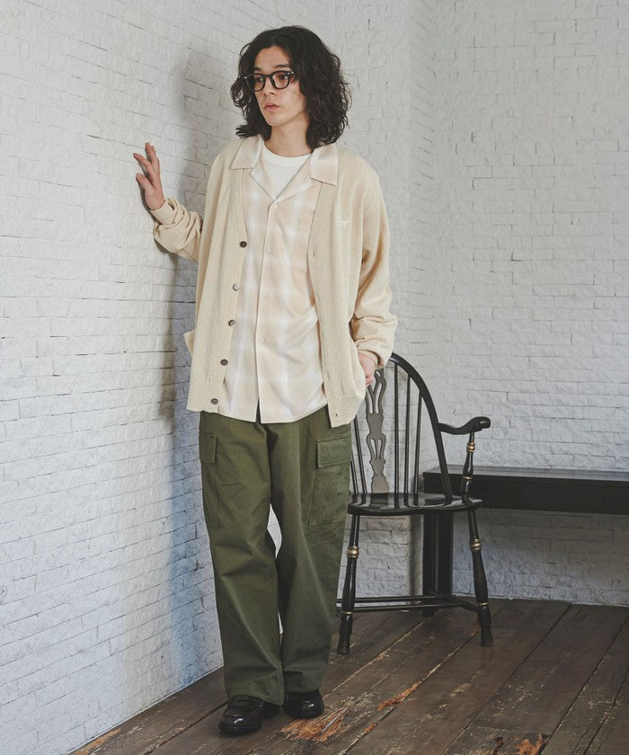 TOWNCRAFT別注ループヤーンニットカーディガン