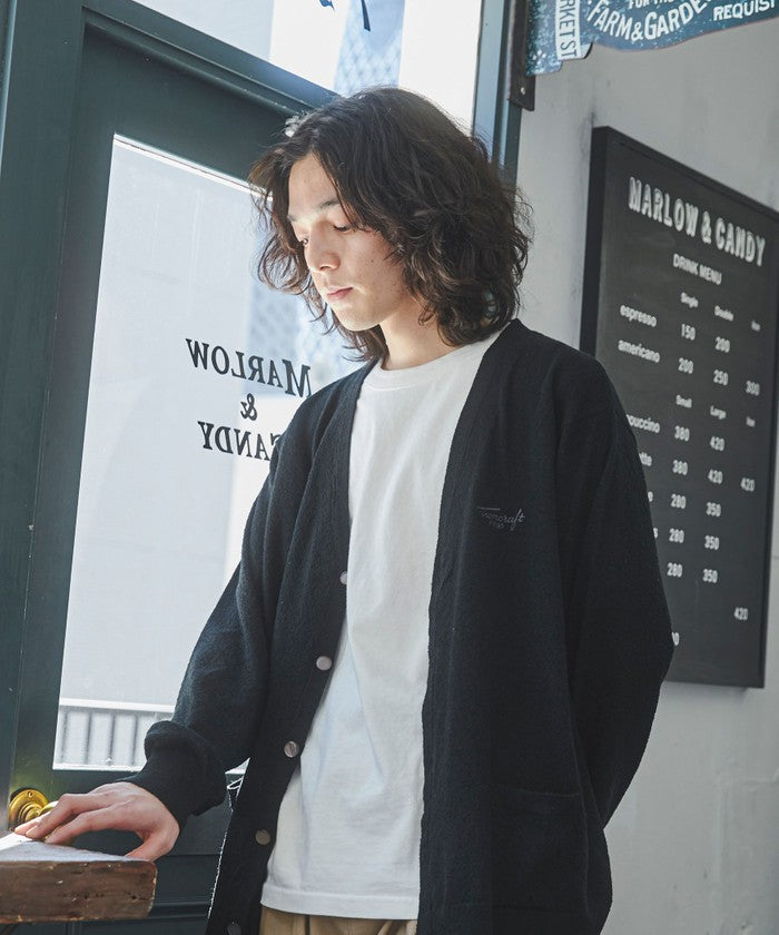 TOWNCRAFT別注ループヤーンニットカーディガン