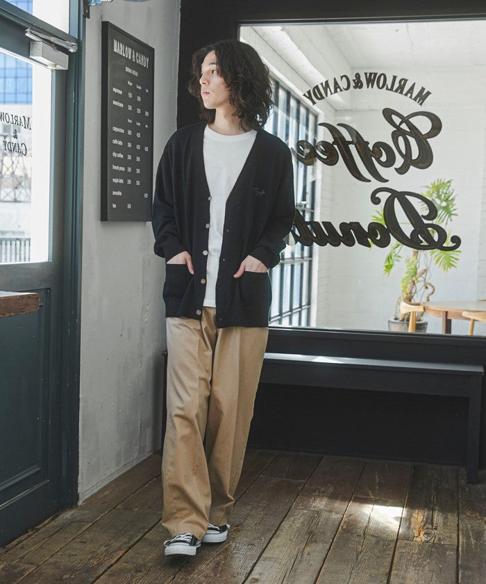 TOWNCRAFT別注ループヤーンニットカーディガン