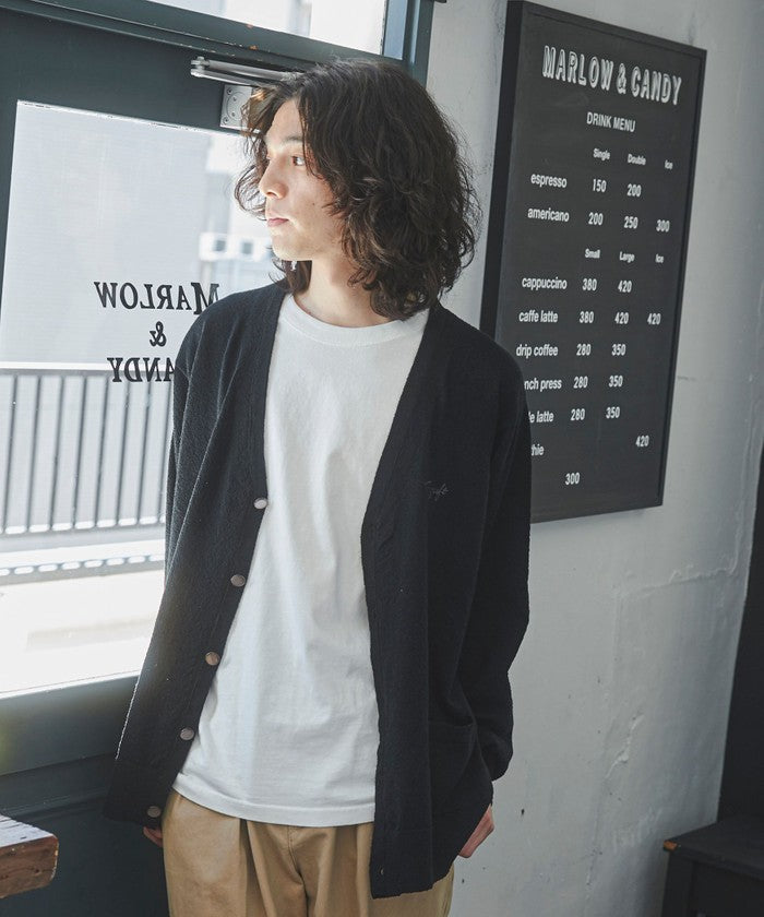 TOWNCRAFT別注ループヤーンニットカーディガン