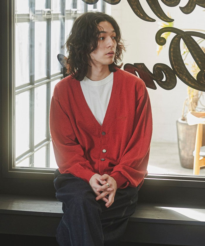 TOWNCRAFT別注ループヤーンニットカーディガン