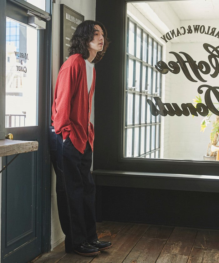 TOWNCRAFT別注ループヤーンニットカーディガン