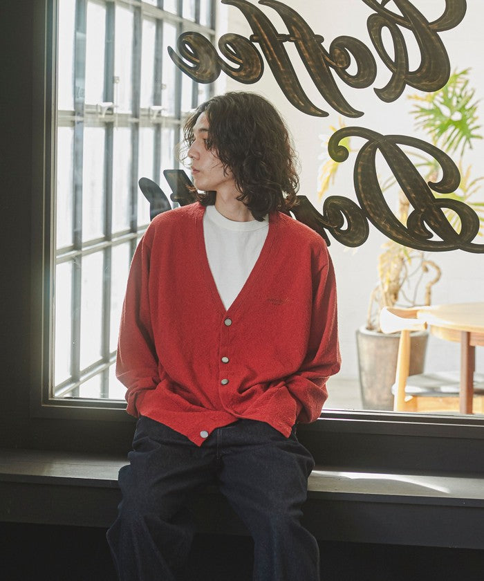 TOWNCRAFT別注ループヤーンニットカーディガン