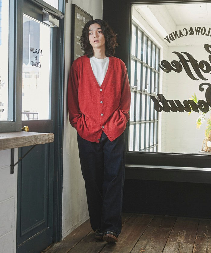 TOWNCRAFT別注ループヤーンニットカーディガン