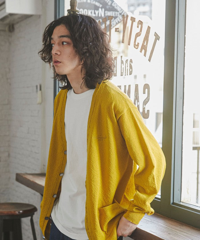 TOWNCRAFT別注ループヤーンニットカーディガン