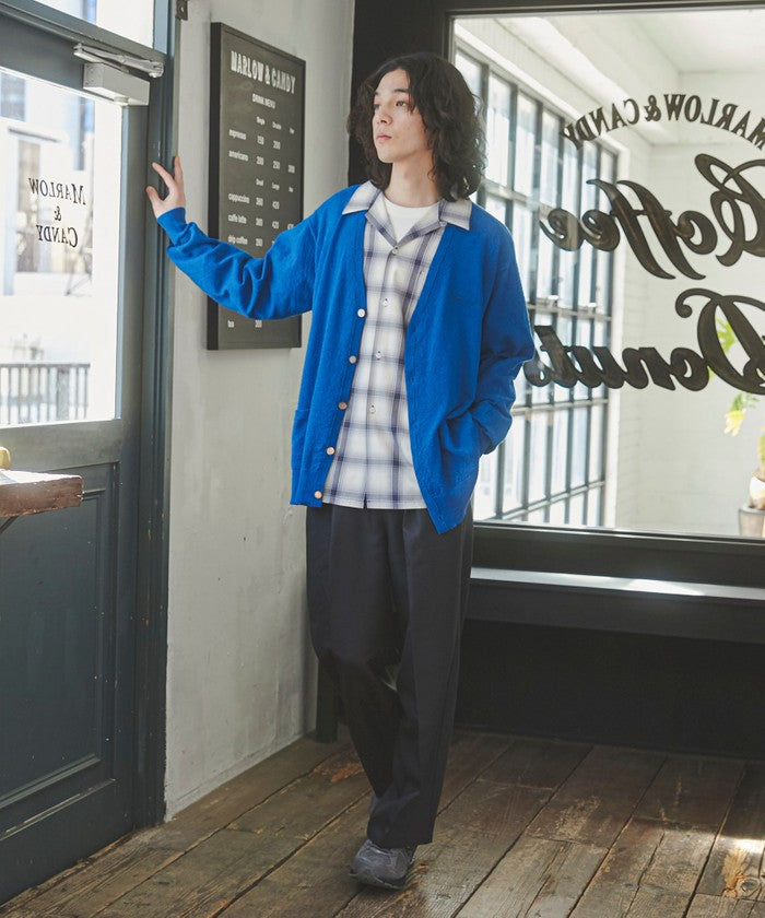 TOWNCRAFT別注ループヤーンニットカーディガン