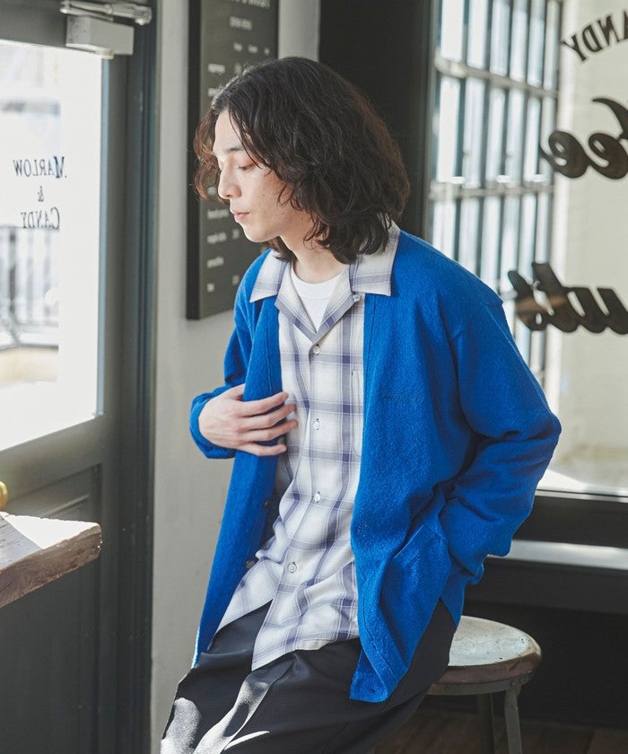 TOWNCRAFT別注ループヤーンニットカーディガン