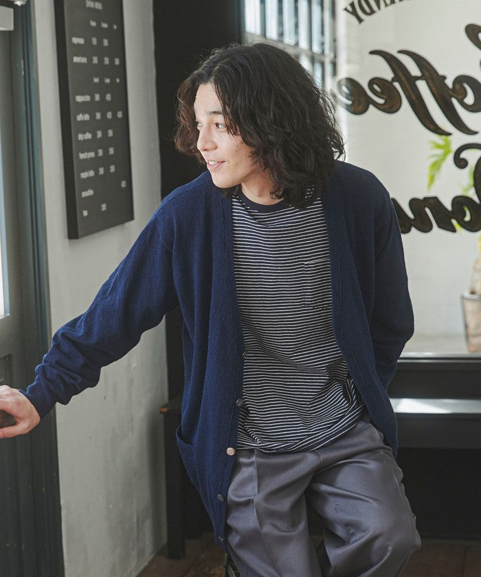 TOWNCRAFT別注ループヤーンニットカーディガン