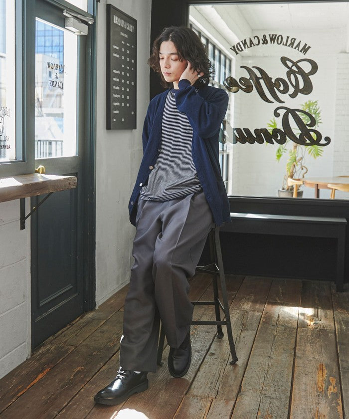 TOWNCRAFT別注ループヤーンニットカーディガン