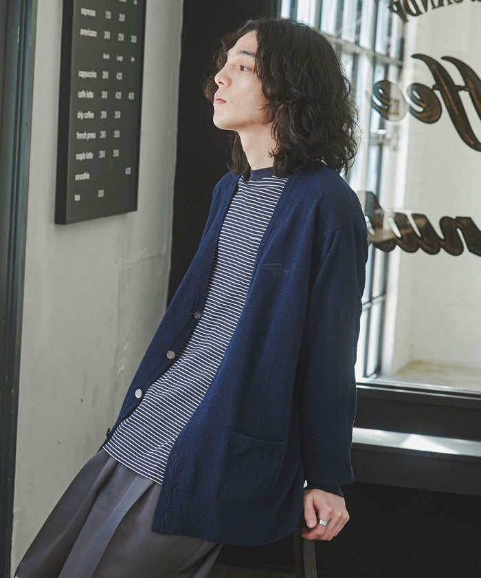 TOWNCRAFT別注ループヤーンニットカーディガン