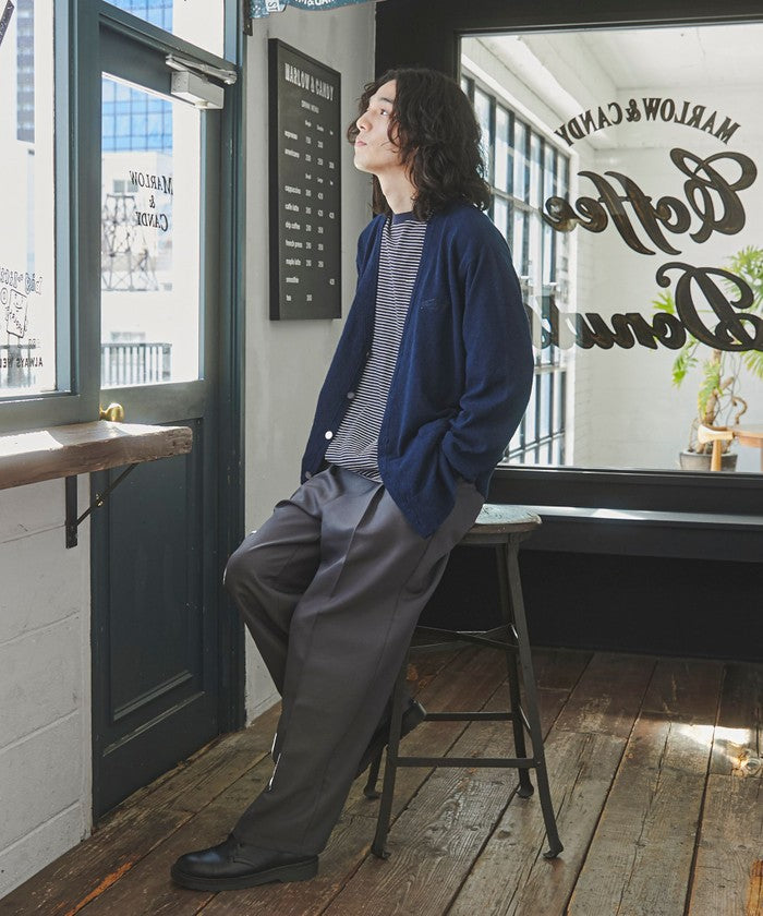 TOWNCRAFT別注ループヤーンニットカーディガン