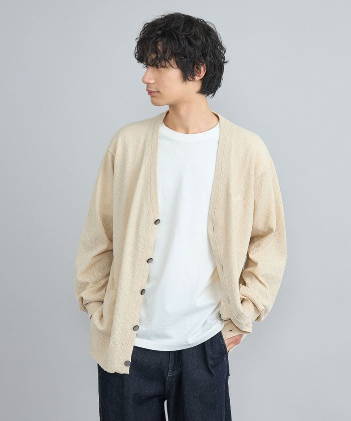 TOWNCRAFT別注ループヤーンニットカーディガン