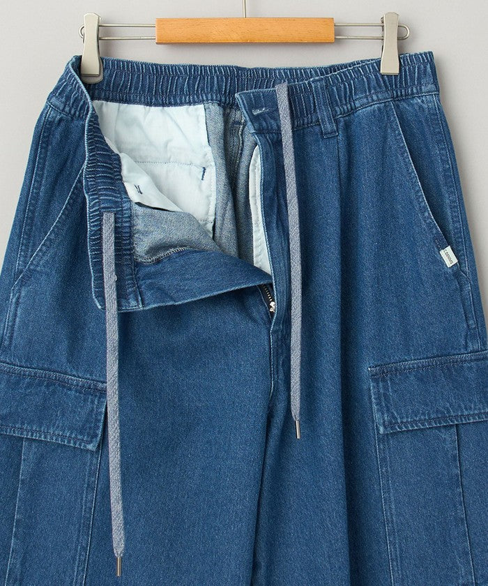 【C.DENIMS】デニムイージーカーゴパンツ