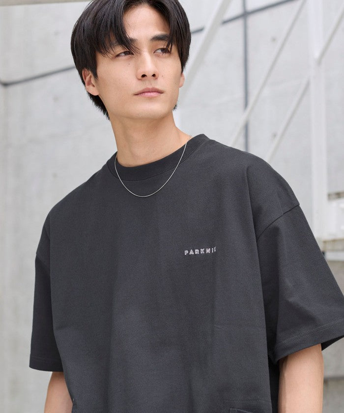ガーデンポケットTシャツ DK.GRAY