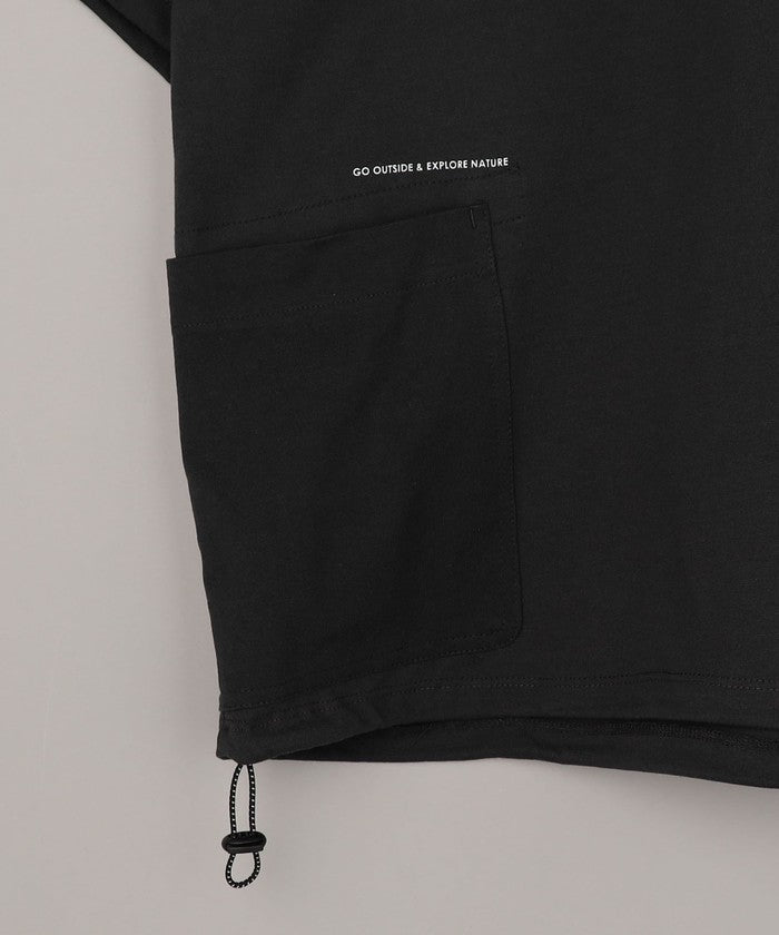 ガーデンポケットTシャツ DK.GRAY