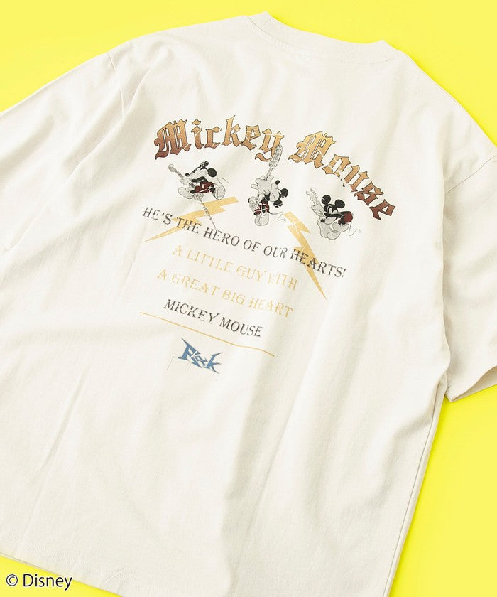 MICKEY（ミッキー）/ヴィンテージライクTシャツ OFF WHITE