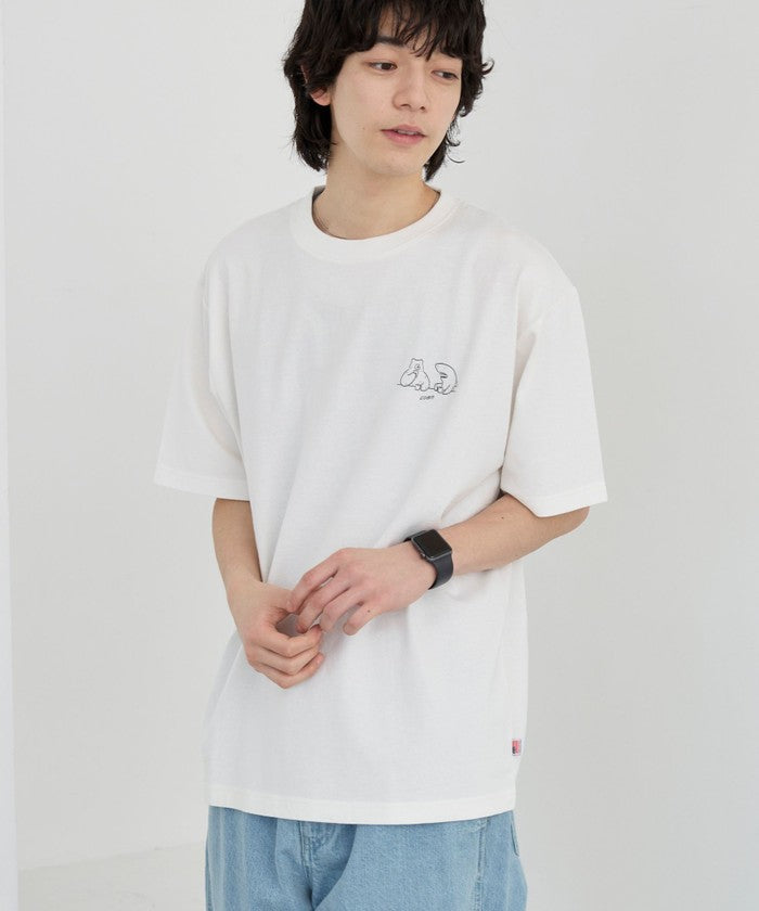 RYO KANEYASU × コーエン ベアプリントTシャツ LIME