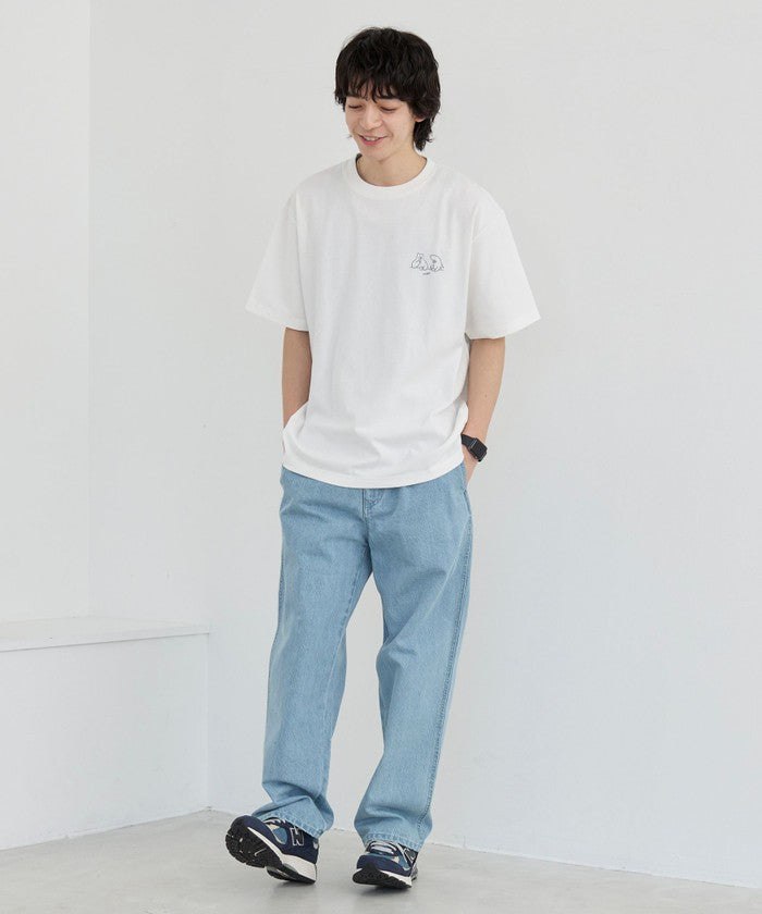 RYO KANEYASU × コーエン ベアプリントTシャツ LIME