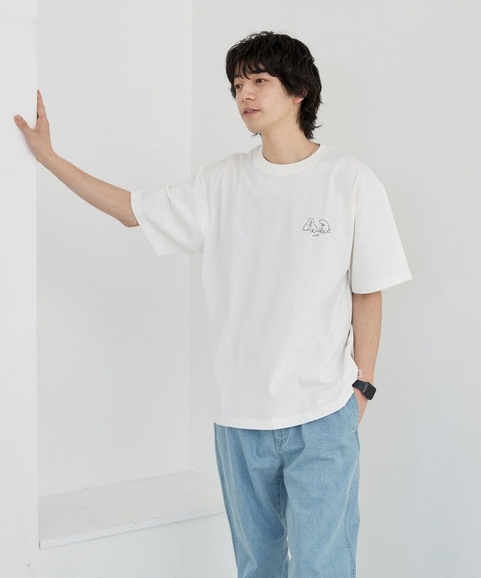 RYO KANEYASU × コーエン ベアプリントTシャツ LIME