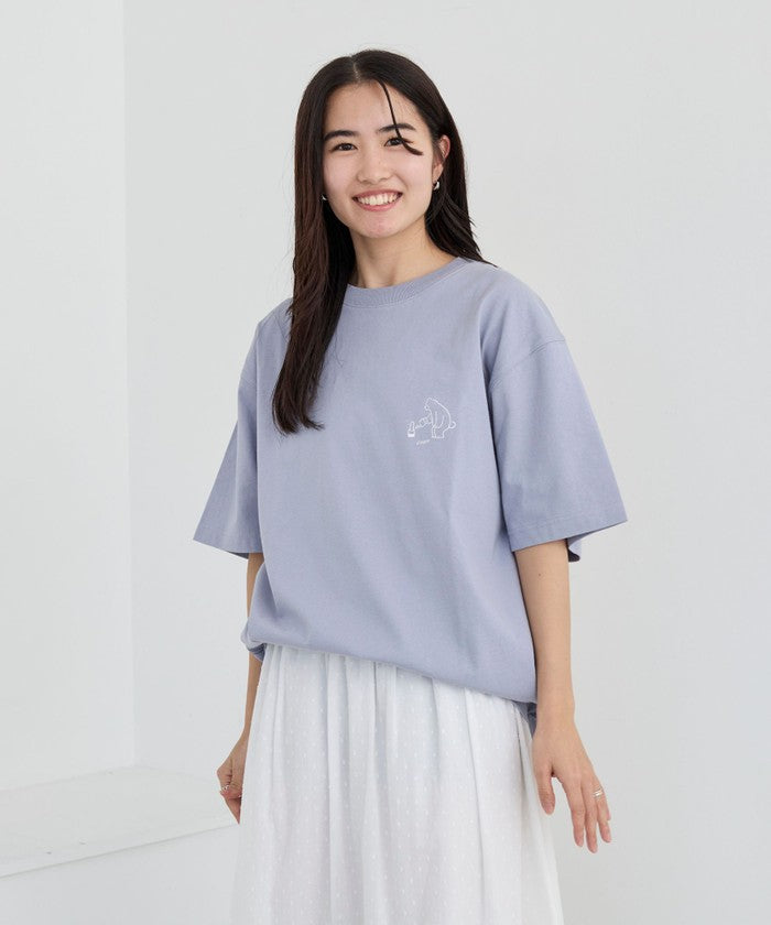 RYO KANEYASU × コーエン ベアプリントTシャツ LIME