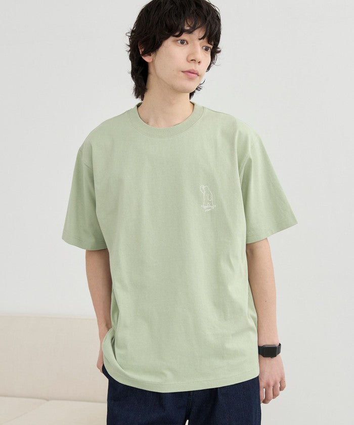 RYO KANEYASU × コーエン ベアプリントTシャツ LIME