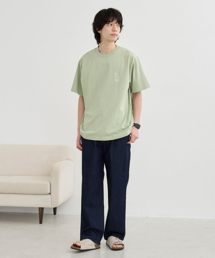 RYO KANEYASU × コーエン ベアプリントTシャツ LIME