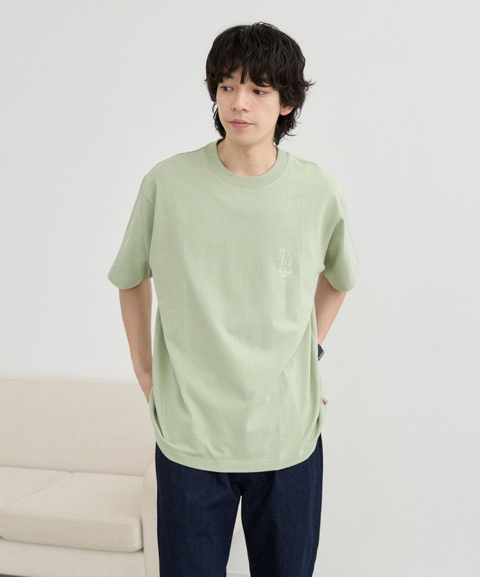 RYO KANEYASU × コーエン ベアプリントTシャツ LIME
