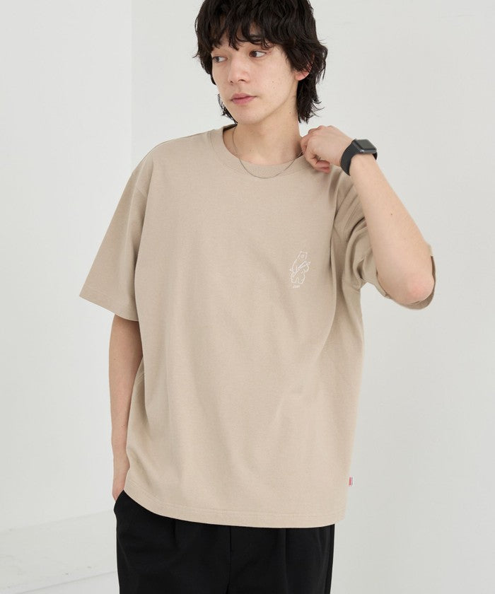 RYO KANEYASU × コーエン ベアプリントTシャツ LIME