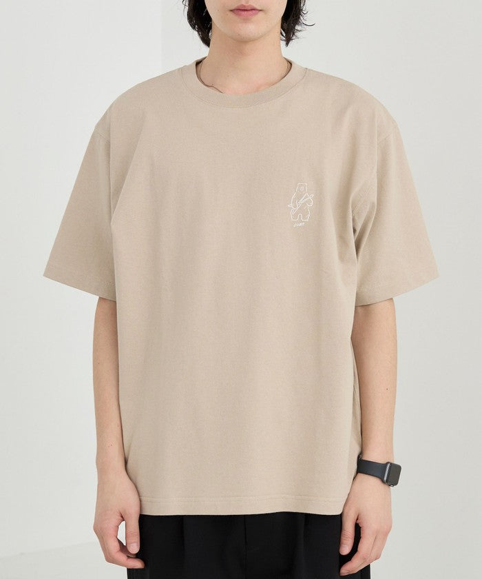 RYO KANEYASU × コーエン ベアプリントTシャツ LIME