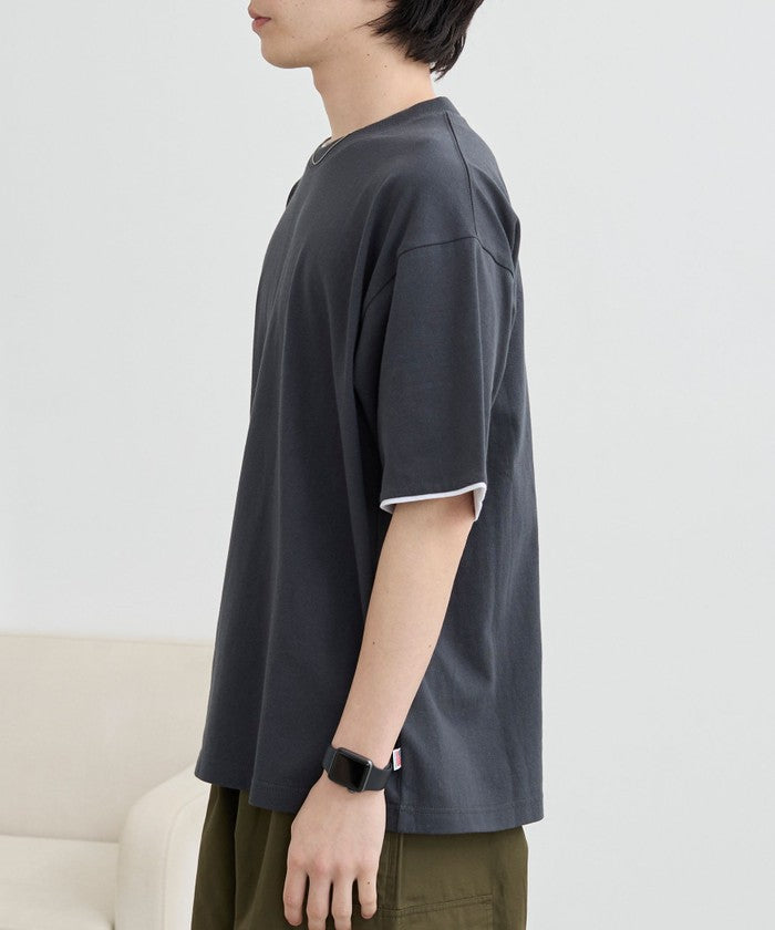 コーエン coen COTTON USAレイヤードライクT （OLIVE） OLIVE