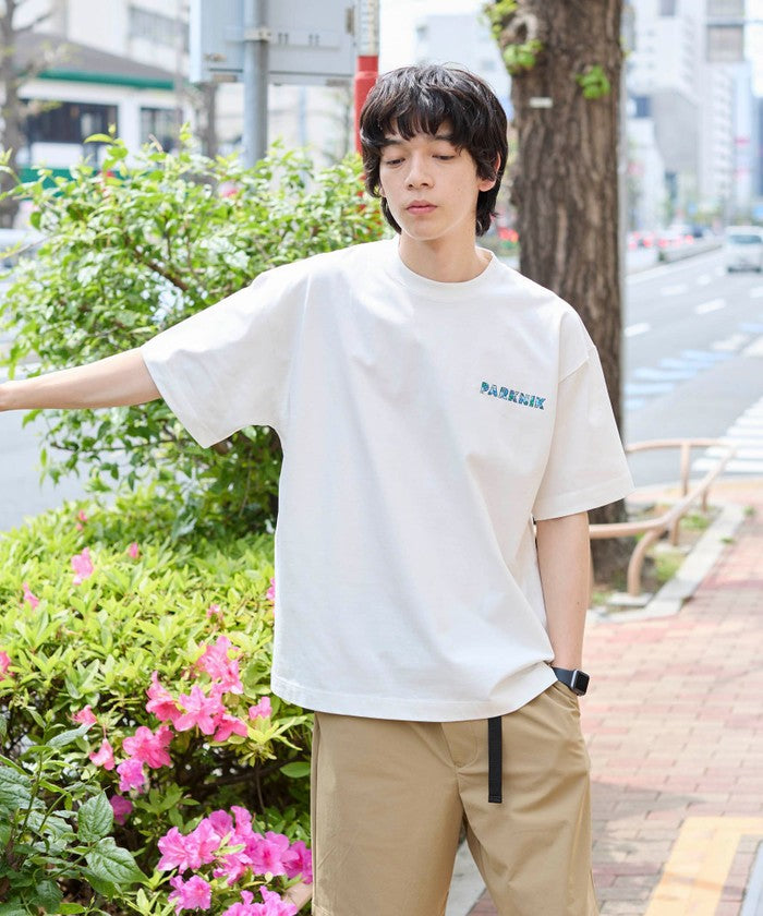コーエン coen 【Parknik】プリントT （DK.BROWN） DK.BROWN