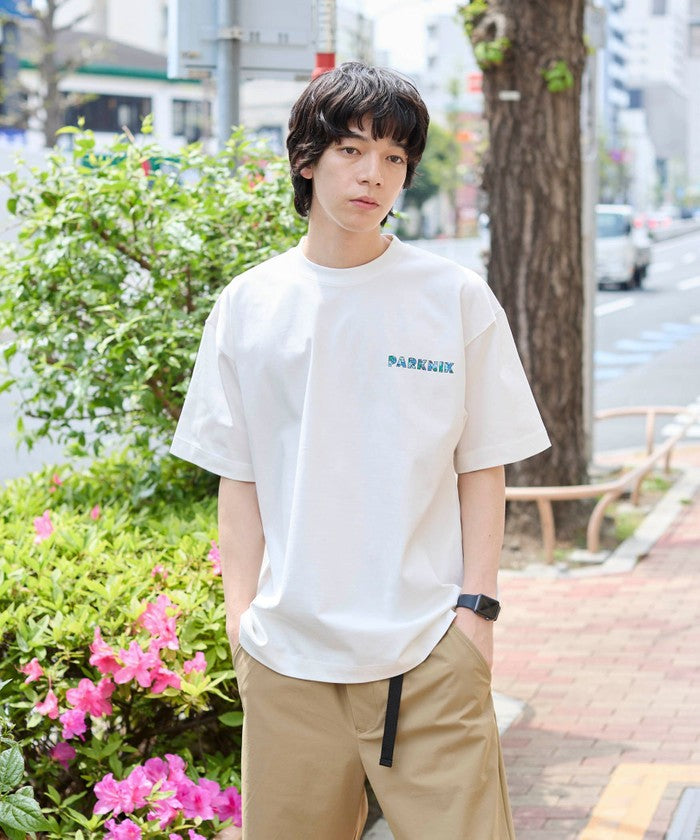 コーエン coen 【Parknik】プリントT （DK.BROWN） DK.BROWN