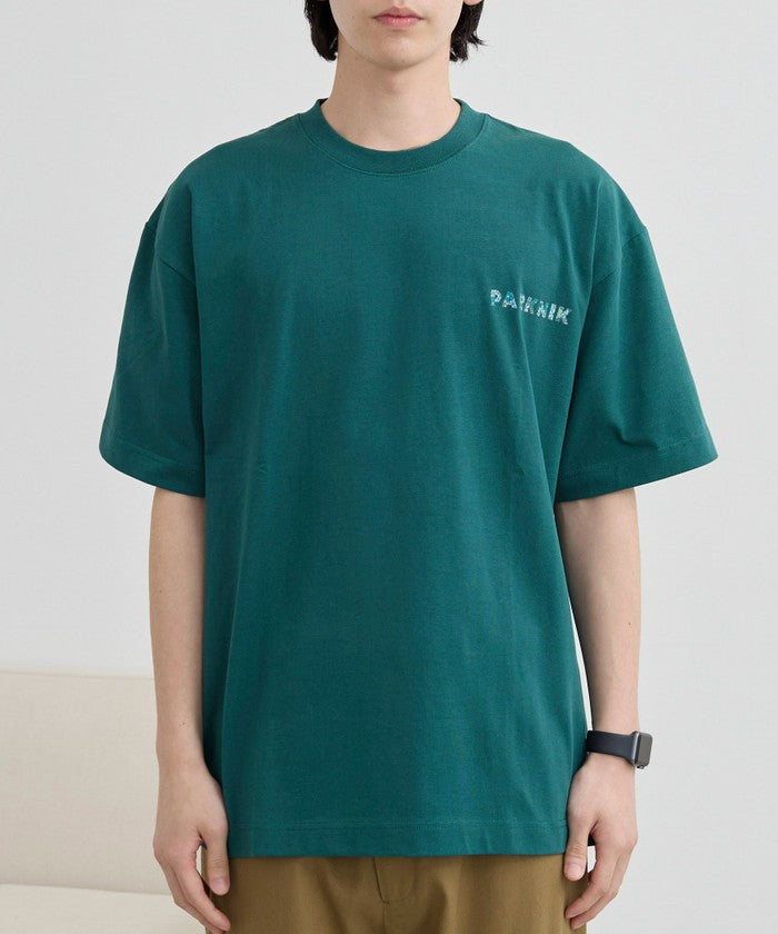 コーエン coen 【Parknik】プリントT （DK.BROWN） DK.BROWN
