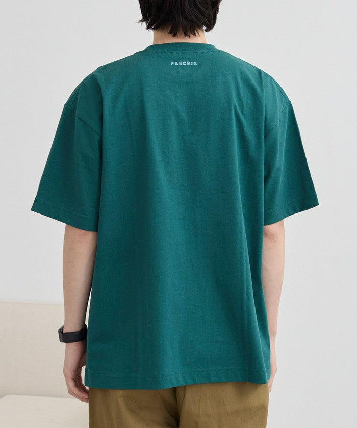 コーエン coen 【Parknik】プリントT （DK.BROWN） DK.BROWN