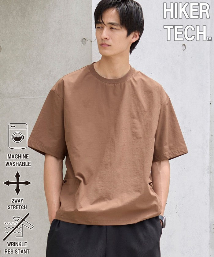 コーエン coen ハイカーテックライトウェイトTシャツ （MD.BROWN） MD.BROWN