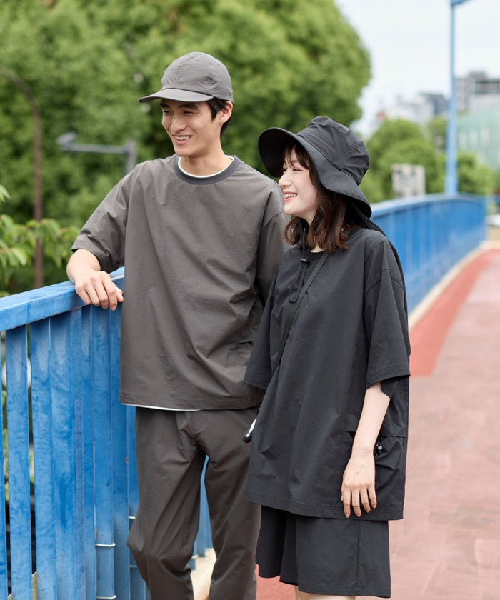 コーエン coen ハイカーテックライトウェイトTシャツ （MD.BROWN） MD.BROWN