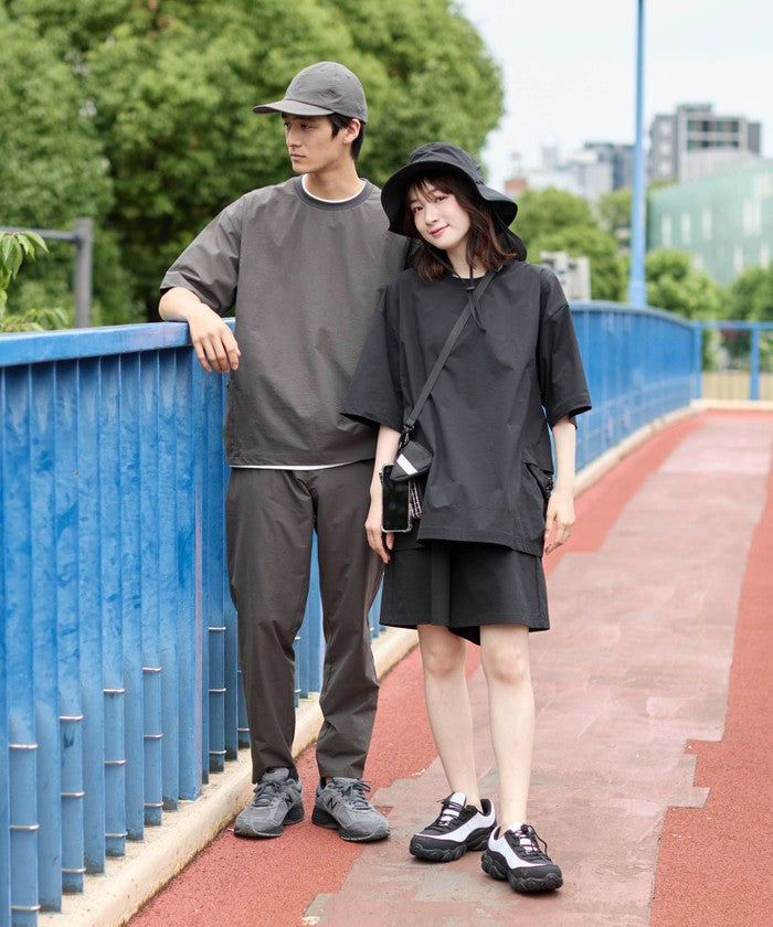 コーエン coen ハイカーテックライトウェイトTシャツ （MD.BROWN） MD.BROWN