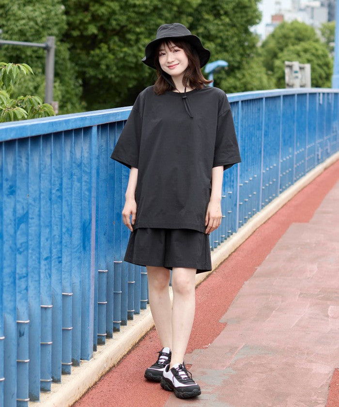コーエン coen ハイカーテックライトウェイトTシャツ （MD.BROWN） MD.BROWN