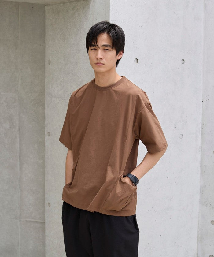 コーエン coen ハイカーテックライトウェイトTシャツ （MD.BROWN） MD.BROWN