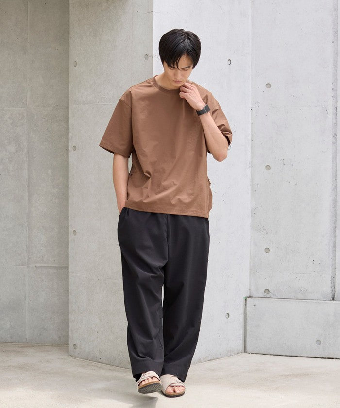 コーエン coen ハイカーテックライトウェイトTシャツ （MD.BROWN） MD.BROWN
