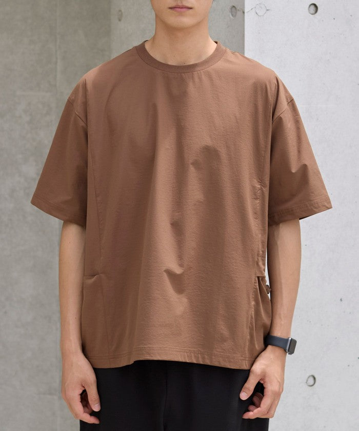 コーエン coen ハイカーテックライトウェイトTシャツ （MD.BROWN） MD.BROWN