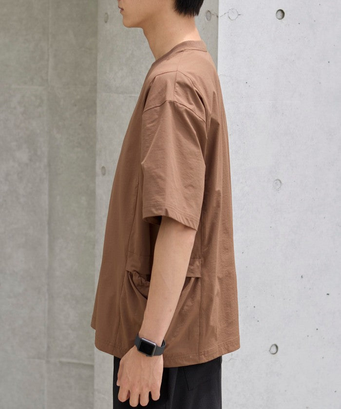 コーエン coen ハイカーテックライトウェイトTシャツ （MD.BROWN） MD.BROWN