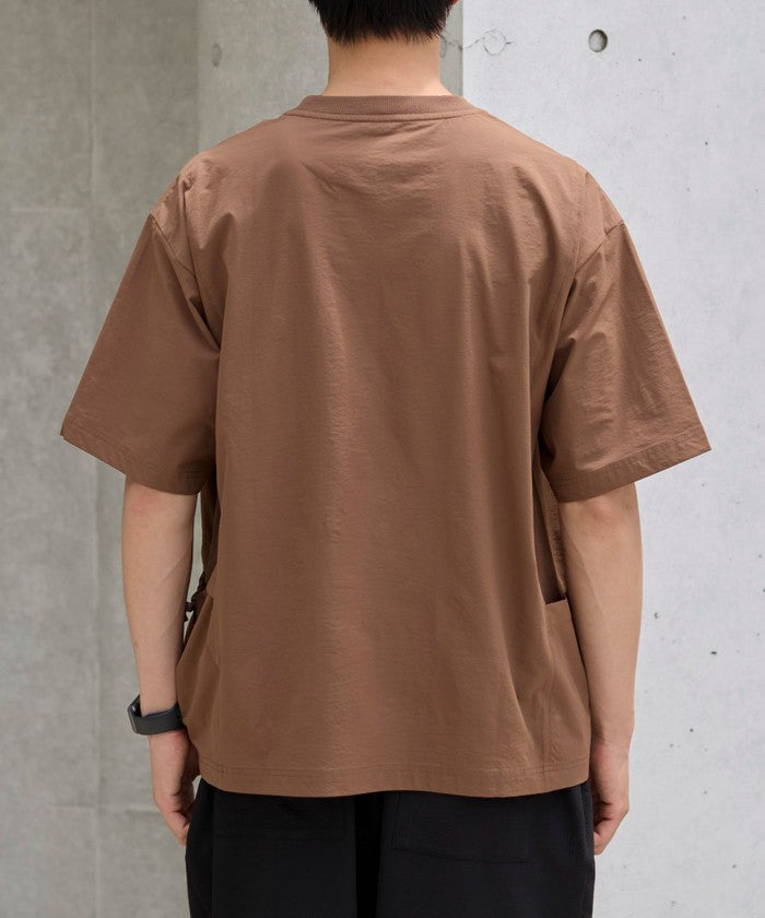 コーエン coen ハイカーテックライトウェイトTシャツ （MD.BROWN） MD.BROWN